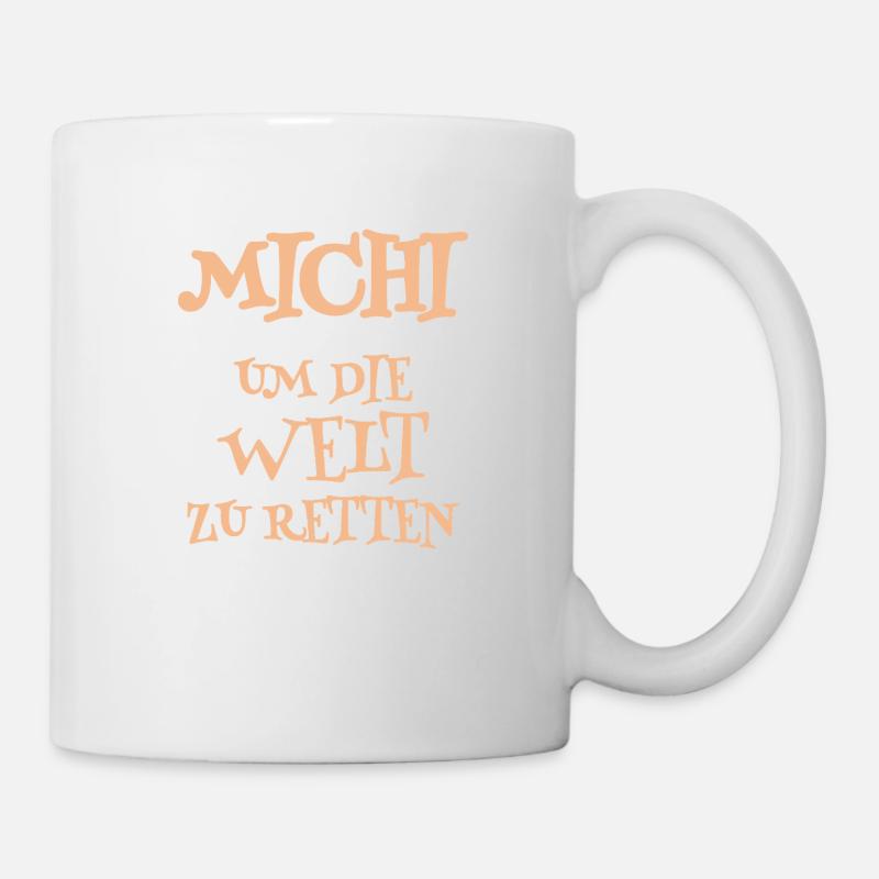 Geschenk für Michi - Tasse - Weiß