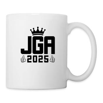 JGA 2025 Cool - Tasse - Weiß - Rechts