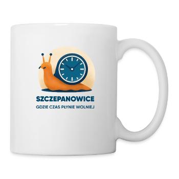 Szczepanowice – wo die Zeit langsamer vergeht - Tasse - Weiß - Rechts