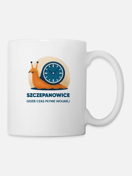 Szczepanowice – where time passes slower - Mug - white