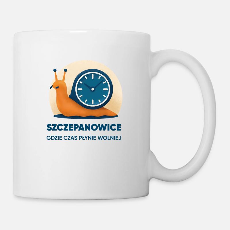 Szczepanowice – where time passes slower - Mug - white