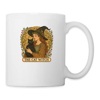 Le chat sorcier - Mug blanc - blanc - Droite