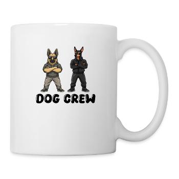 dog crew - Tasse - Weiß - Rechts