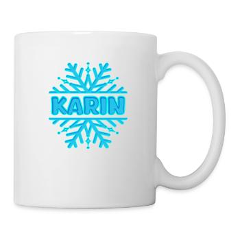 Karin - Tasse - Weiß - Rechts