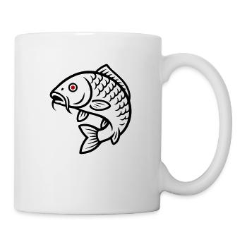 Carp Fish - Mug - white - Right