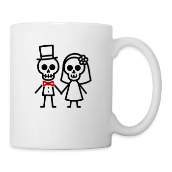 Hochzeit Ehepaar - Tasse - Weiß - Rechts