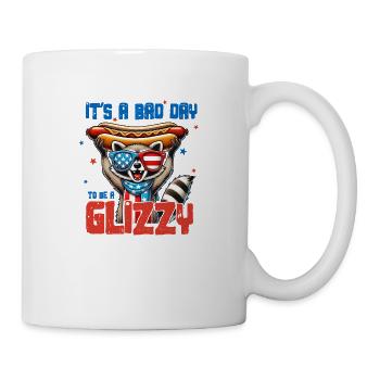Glizzy C’EST UNE MAUVAISE JOURNÉE POUR ÊTRE UN GLIZZI - Mug blanc - blanc - Droite