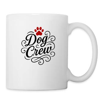 Hunde Crew - Tasse - Weiß - Rechts