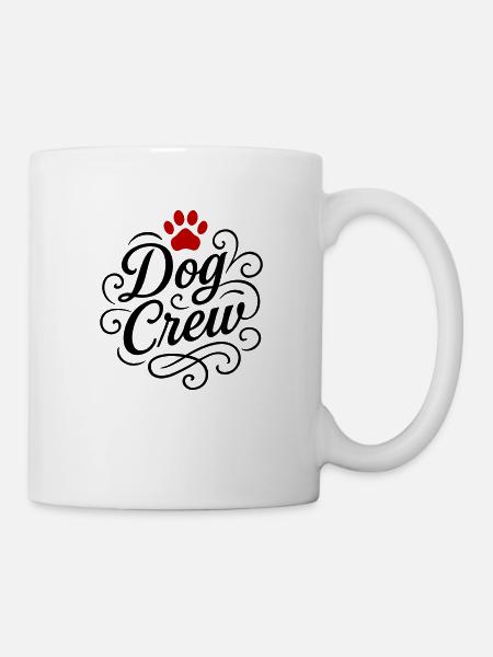 Hunde Crew - Tasse - Weiß