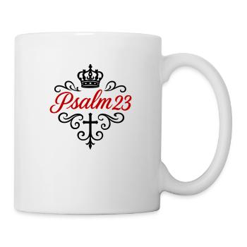Pslam 23 Bible Verse - Mug - white - Right