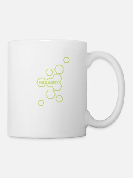 Name Herbert - Tasse - Weiß