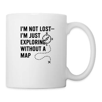 0002 explore without map - Mug - white - Right