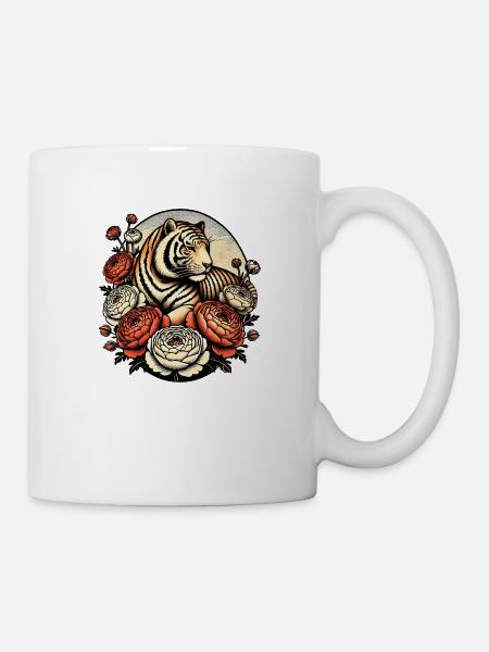 Tiger - Mug - white
