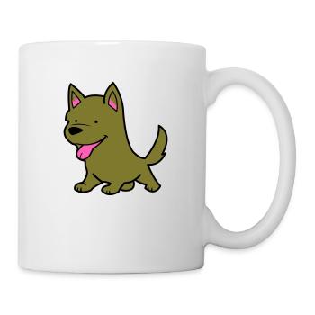 Dog Comic - Mug - white - Right