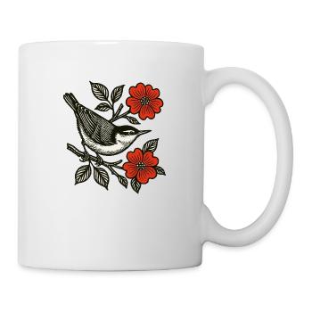 Retro Kleiber - Tasse - Weiß - Rechts