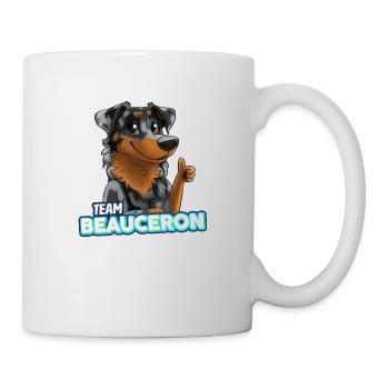 TEAM Beauceron - Harlequin - Mug - white - Right