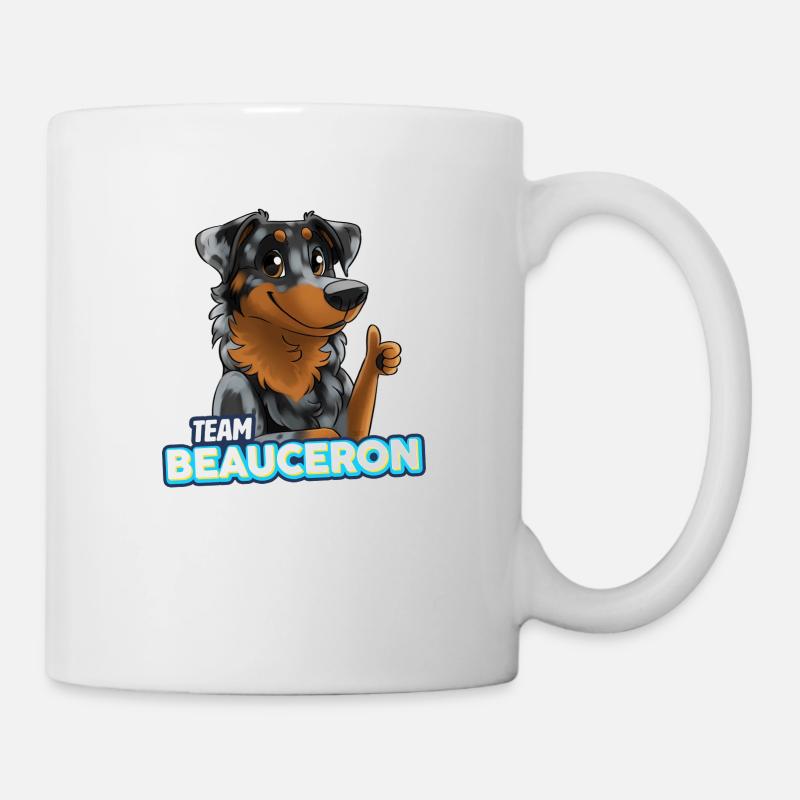 TEAM Beauceron - Harlequin - Mug - white