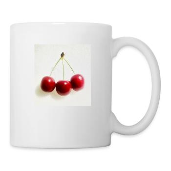 Kirsche - Tasse - Weiß - Rechts