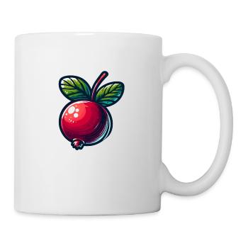 Preiselbeere - Tasse - Weiß - Rechts