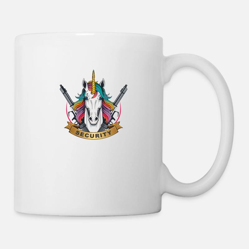 Unicorn Security - Mug - white