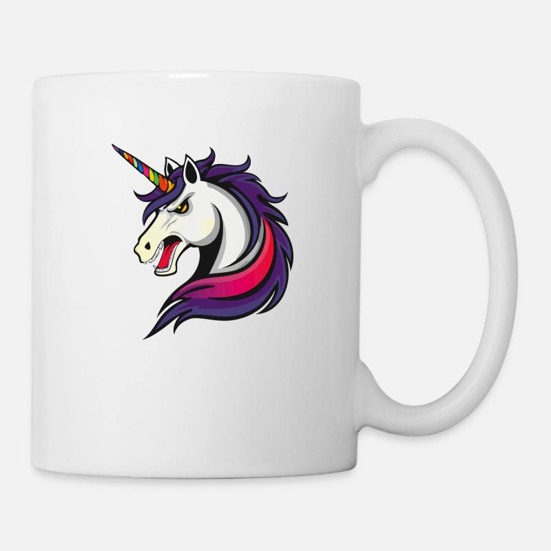 Uncicorn Evvil - Mug blanc - blanc