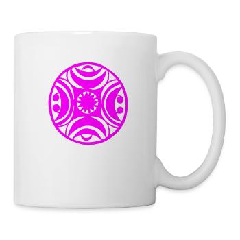 Ornements de mandala | État de l’art (Vectorgraphi) - Mug blanc - blanc - Droite