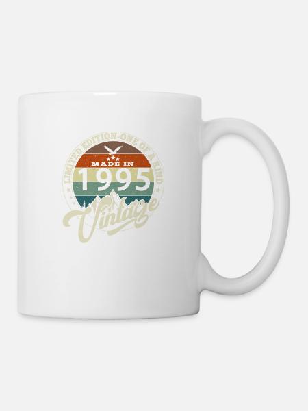 Jahrgang 1995 Das Beste aus 1995 - 30 Jahre Jubiläum - Tasse - Weiß