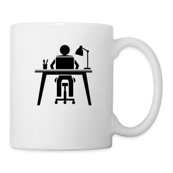 Learning to work - Mug - white - Right