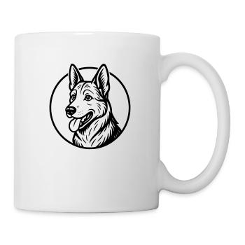 German Shepherd - Mug - white - Right