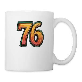 76 Number Comic - Mug - white - Right