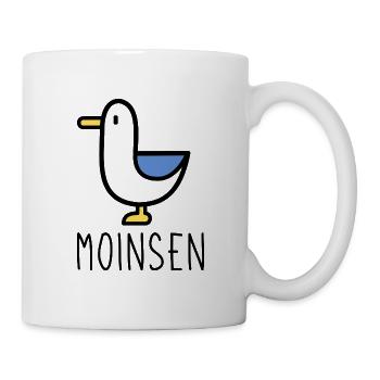 Moinsen - Tasse - Weiß - Rechts