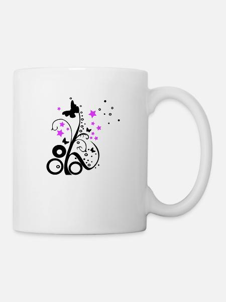 Printemps | | deux couleurs - Mug blanc - blanc