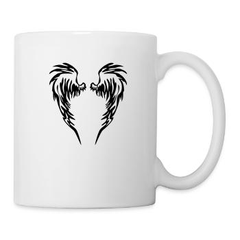 Ailes d'ange - Mug blanc - blanc - Droite