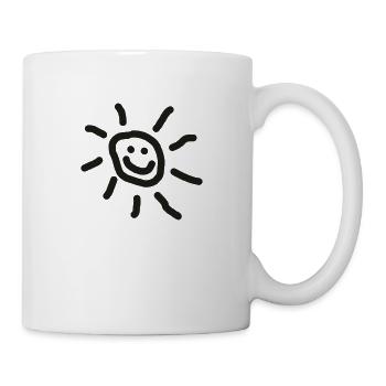 SONNE :-) - Tasse - Weiß - Rechts