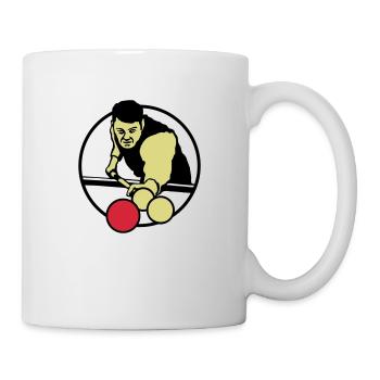 karambol_billard - Mug - white - Right