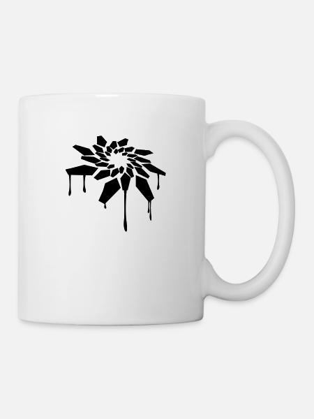 abstrakt - Mug - white