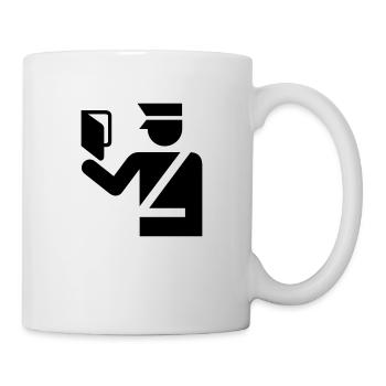 Immigration officer - Mug - white - Right