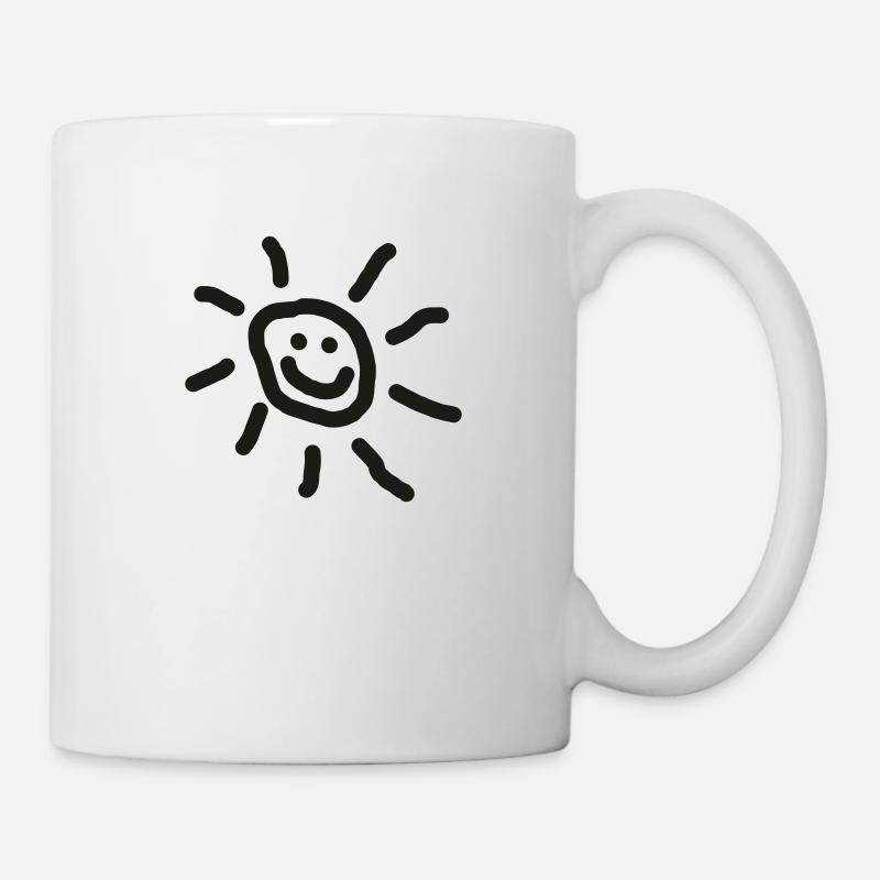 Sonne :-) - Tasse - Weiß