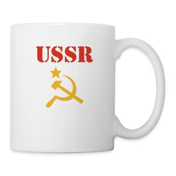 USSR - Tasse - Weiß - Rechts