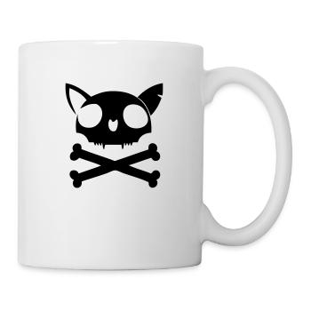 death_cat - Mug blanc - blanc - Droite