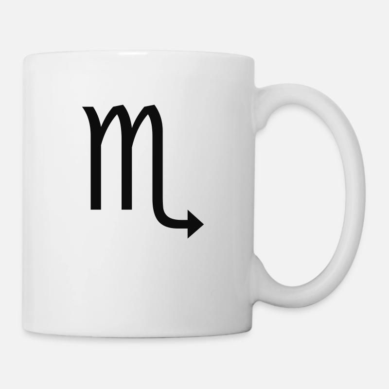 Scorpion / scorpion - Mug blanc - blanc