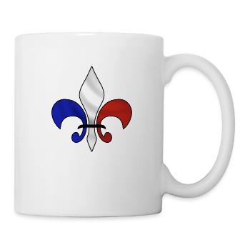 france - Mug blanc - blanc - Droite