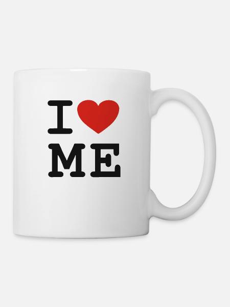 I love me - Tasse - Weiß