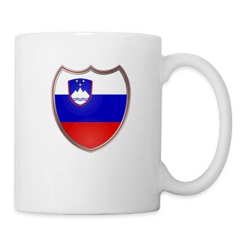 Slovénie (Slovénie _Wappen) - Mug blanc - blanc - Droite