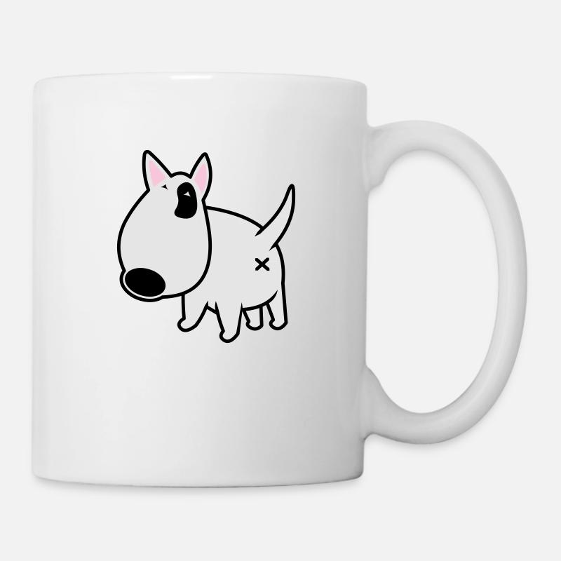 bully_illu_backside_3c - Tasse - Weiß