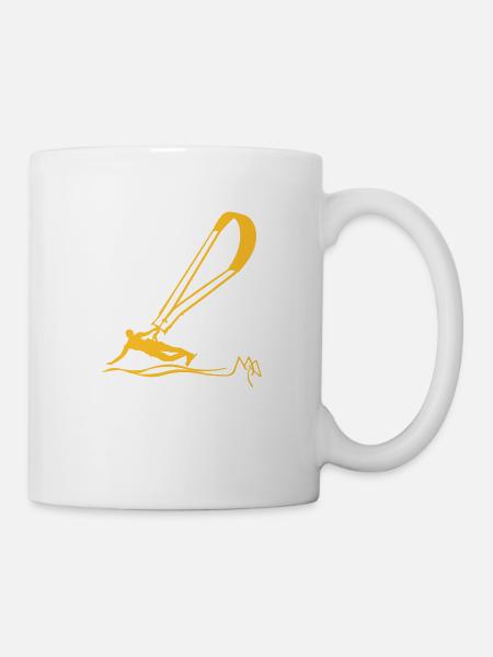 Kiter - Mug blanc - blanc