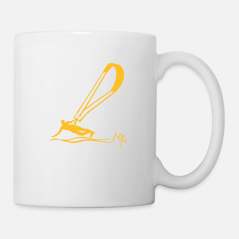 Kiter - Mug blanc - blanc