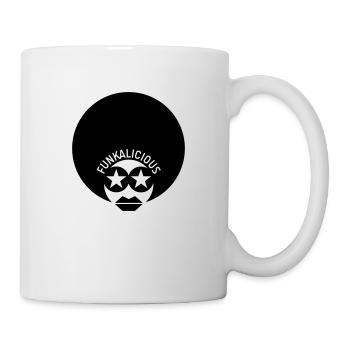 girl_funkalicious03 - Tasse - Weiß - Rechts