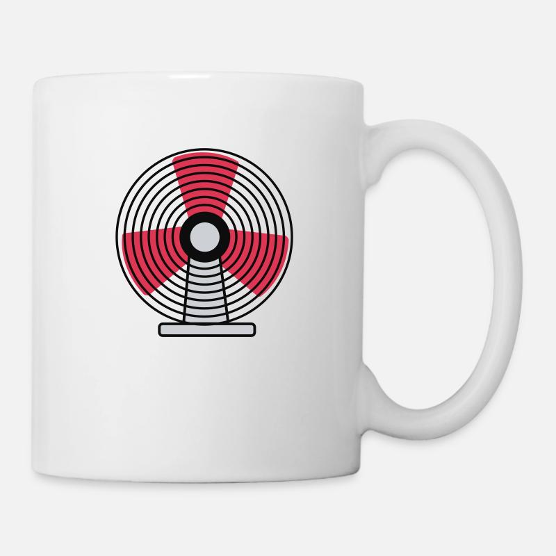 ventilator - Tasse - Weiß