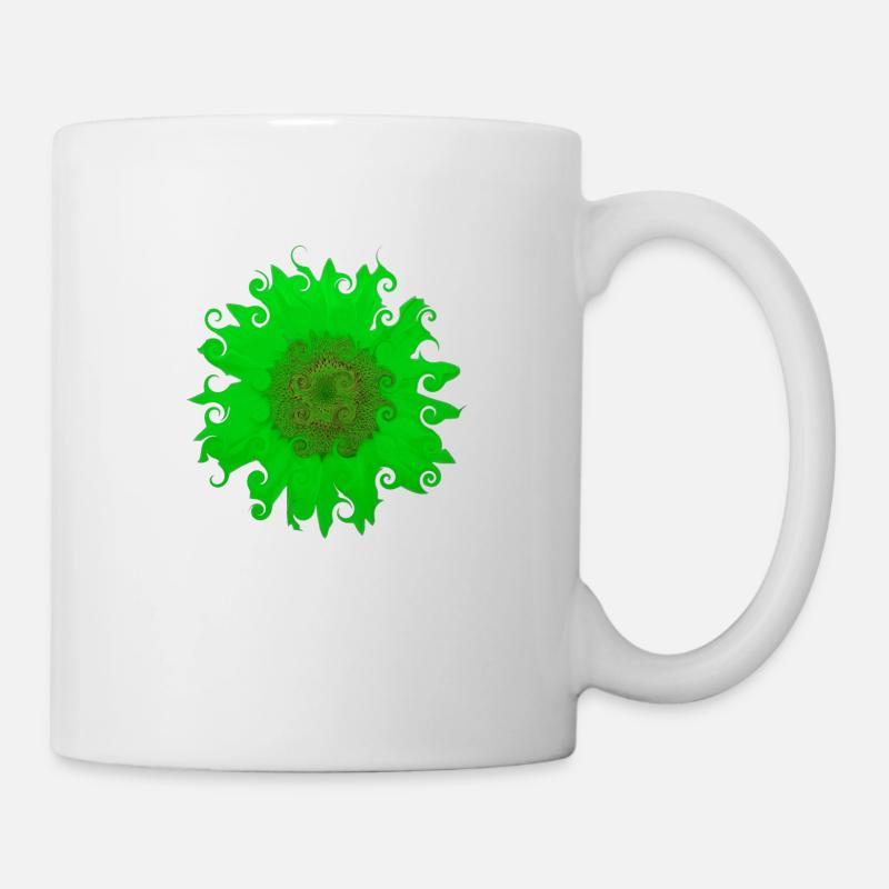 Sonnenblume - Tasse - Weiß